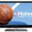 Haier HL40XSL2 Black 40-Inch Ultra Slim LED 1080p 120 Hz LCD HDTV