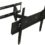 Mount-It! MI-346L Swivel TV Wall Mount Full Motion for Flat Screens, 32 35 40 45 50 55 60 65 Inch LCD/LED/Plasma Screen TV, VESA 600x400mm, 110 Lb Weight Capacity, Black