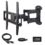 Mounting Dream TV Wall Mount Bracket with Full Motion Dual Articulating Arm for 42-70 Inches LED, LCD and Plasma TVs