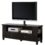 Walker Edison 60-Inch Wood TV Console With Mount, Black