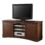Walker Edison 60-Inch Wood TV Stand Console with Media Storage, Traditional Brown