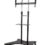 Elitech LCD LED TV Cart Mobile Stand for 32″ to 65″ TV with Middle Shelf