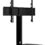 Mount-It! Universal TV Swivel Stand Tabletop TV Mount Bracket Fits 32, 37, 40, 47, 50, 55 Inch TVs, Height Adjustable, VESA 400×400, Black (MI-844)