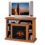 ClassicFlame 23MM374-O107 Beverly TV Stand for TVs up to 55″, Premium Oak
