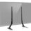 Mount-It! Universal TV Stand Base Tabletop VESA Pedestal Mount for LCD/LED/OLED 4K Televisions Fits 32 37 40 42 47 50 52 55 60 TVs, 110 Lb Capacity (MI-848)