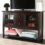 WE Furniture 52″ Console Table Wood TV Stand Console, Espresso