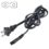 SLLEA 6ft AC Power Cable Cord For Vizio Razor 1080p Smart HD LED Full LCD TV Series Vizio 1080p LED LCD TV; 40″ E401i-A2 M401i-A3; 70″ M701D-A3 3D Razor LED TV