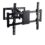 Full Motion TV Wall Mount Bracket Swivel Tilt for Most 26” –55” Inch Samsung Vizio LED LCD Plasma Flat Panel Screen Monitors VESA Up To 400 x 400 with 6’ HDMI Cable