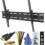 Xtreme 18717 7-Piece Flat Adjustable TV Wall Mount with Tilting Ability 37×70 Inches