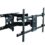 ELITE MOUNT – Heavy Duty Dual Arm Articulating TV Wall Mount Bracket for Samsung UN60F8000 60-Inch 1080p 240Hz 3D Ultra Slim Smart LED HDTV, Reduced Glare – Buy Smart!