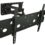 Mount-It! TV Wall Mount Swing Out Full Motion Design for Corner Installation, Fits 40 50, 55, 60, 65, 70 Inch Flat Screen TVs, 220 Lb Capacity (MI-319L)