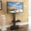 Fitueyes TT207001MB Swivel TV Stand and Mount  for 32-65 Inch