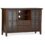 Simpli Home Artisan TV Media Stand for TVs up to 60″, Medium Auburn Brown